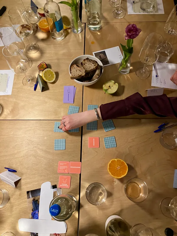 Weinverkostung mit Marie